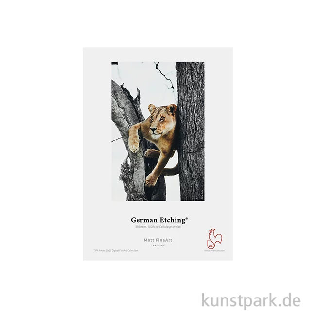 Artikelbild 1 des Artikels “Hahnemühle German Etching, 310 g/m² DIN A4 (25 Blatt)“