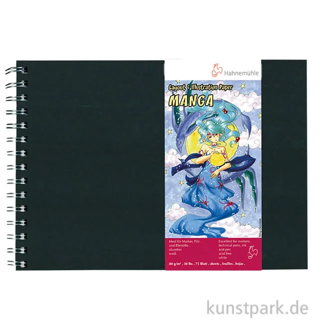 Artikelbild 1 des Artikels “Hahnemühle MANGA BUCH Layout & Illustration, 75 Blatt, 80g “