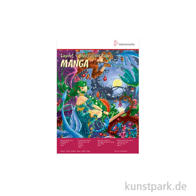 Artikelbild 1 des Artikels “Hahnemühle MANGA Layout & Illustration, 40 Blatt, 80g DIN A4 “