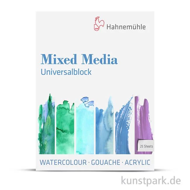Artikelbild 1 des Artikels “Hahnemühle Mixed Media - Universalblock, 25 Blatt, 310g “