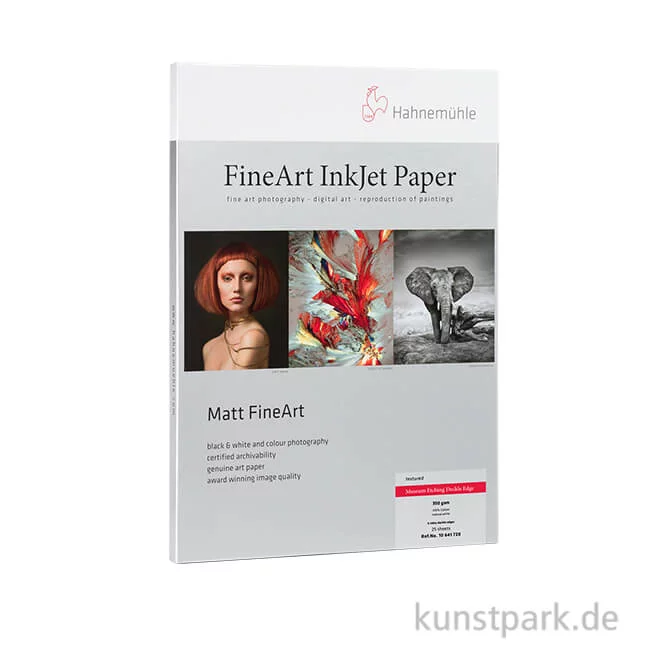 Artikelbild 1 des Artikels “Hahnemühle Museum Etching, 25 Blatt, 350 g/m², Deckle Edge DIN A3+“
