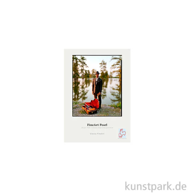 Artikelbild 1 des Artikels “Hahnemühle PEARL FineArt Papier, 285 g/m², 25 Blatt DIN A5 (30 Blatt)“