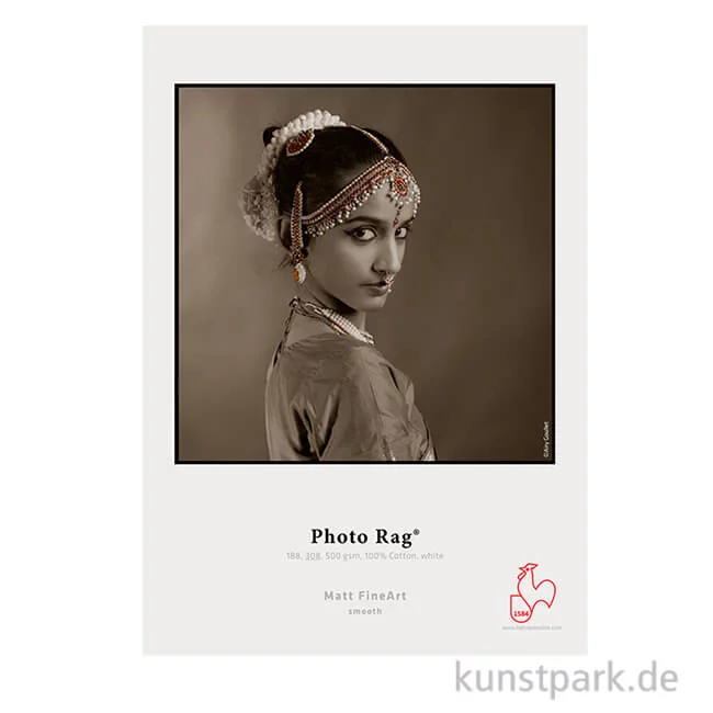 Artikelbild 1 des Artikels “Hahnemühle Photo Rag 308 g/m², 25 Blatt DIN A2“