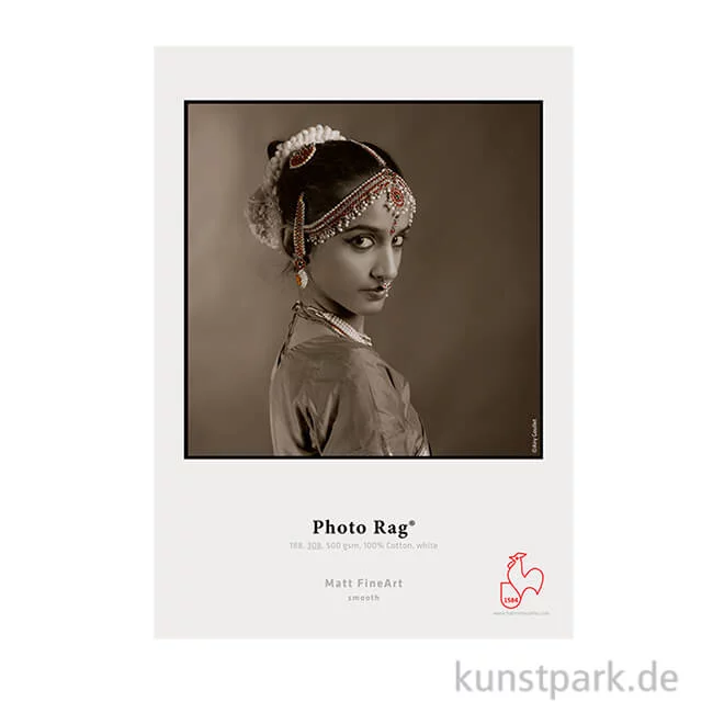 Artikelbild 1 des Artikels “Hahnemühle Photo Rag 308 g/m², 25 Blatt DIN A3+“