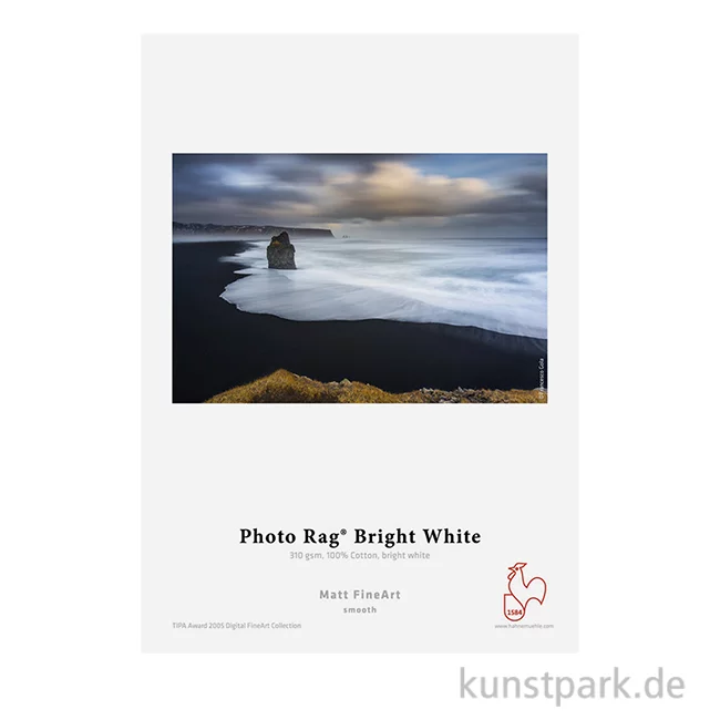 Artikelbild 1 des Artikels “Hahnemühle Photo Rag Bright White, 310 g/m², 25 Blatt DIN A3+“