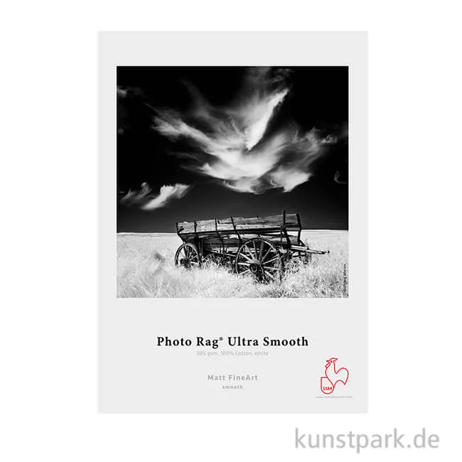 Artikelbild 1 des Artikels “Hahnemühle Photo Rag Ultra Smooth, 305 g/m² DIN A2 (25 Blatt)“