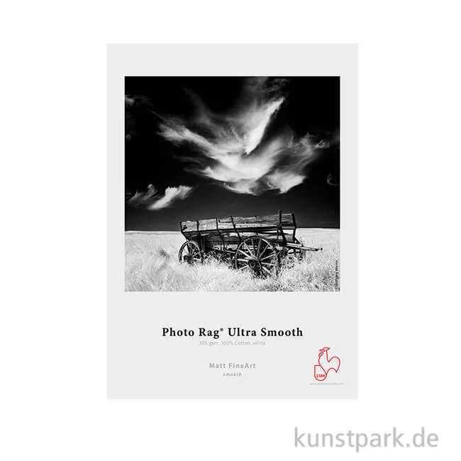 Artikelbild 1 des Artikels “Hahnemühle Photo Rag Ultra Smooth, 305 g/m² DIN A3+ (25 Blatt)“