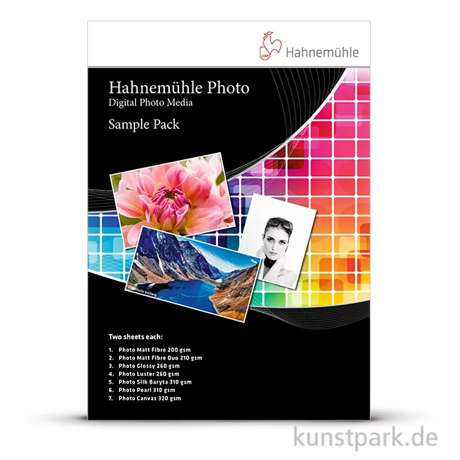 Artikelbild 1 des Artikels “Hahnemühle PHOTO Sample Pack, DIN A4 “