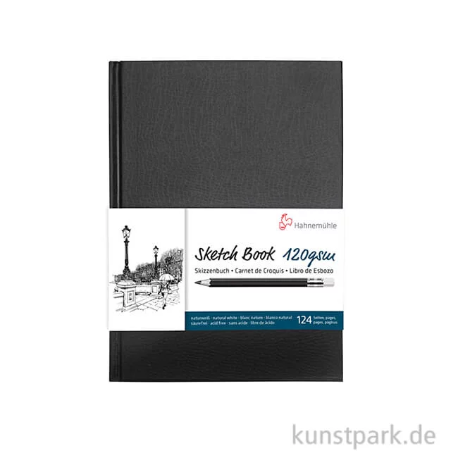 Artikelbild 1 des Artikels “Hahnemühle Sketch Book 120, 64 Blatt, 120g DIN A3“