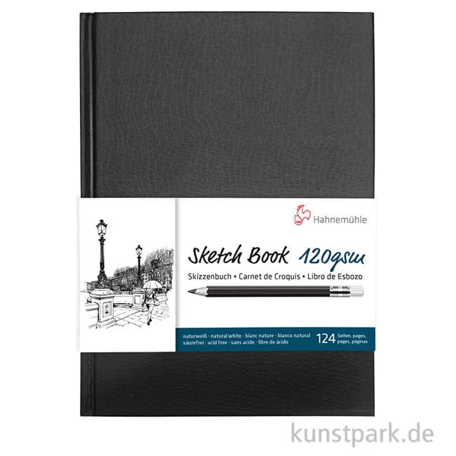 Artikelbild 1 des Artikels “Hahnemühle Sketch Book 120, 64 Blatt, 120g “