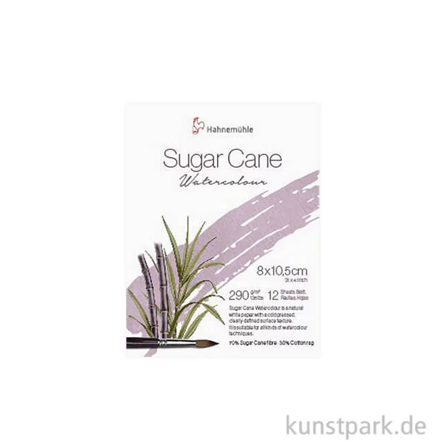 Artikelbild 1 des Artikels “Hahnemühle Sugar Cane Watercolour, matt, 12 Blatt, 290g 8 x 10,5 cm“