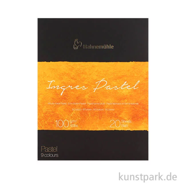 Artikelbild 1 des Artikels “Hahnemühle The Collection Ingres Pastel 9 Farben 20 Blatt 100g 24 x 31 cm“