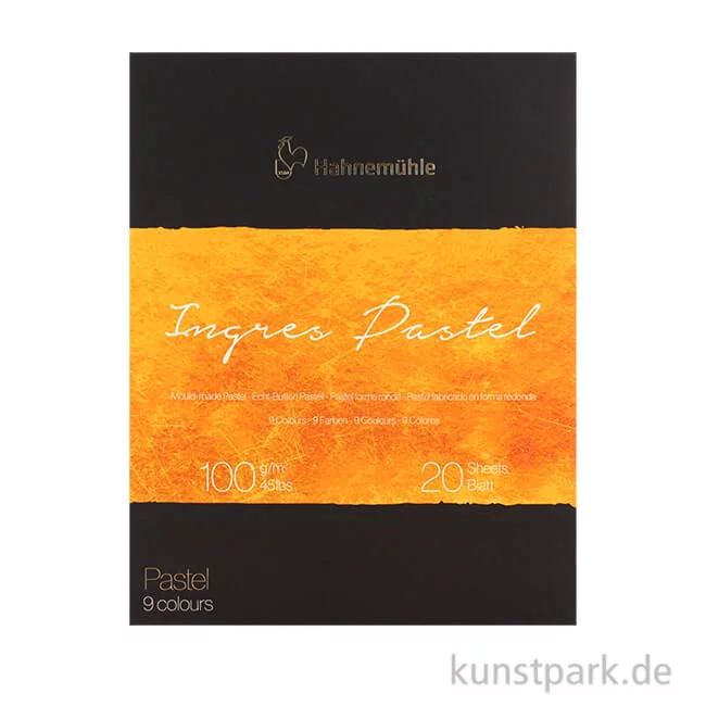 Artikelbild 1 des Artikels “Hahnemühle The Collection Ingres Pastel 9 Farben 20 Blatt 100g 30 x 40 cm“