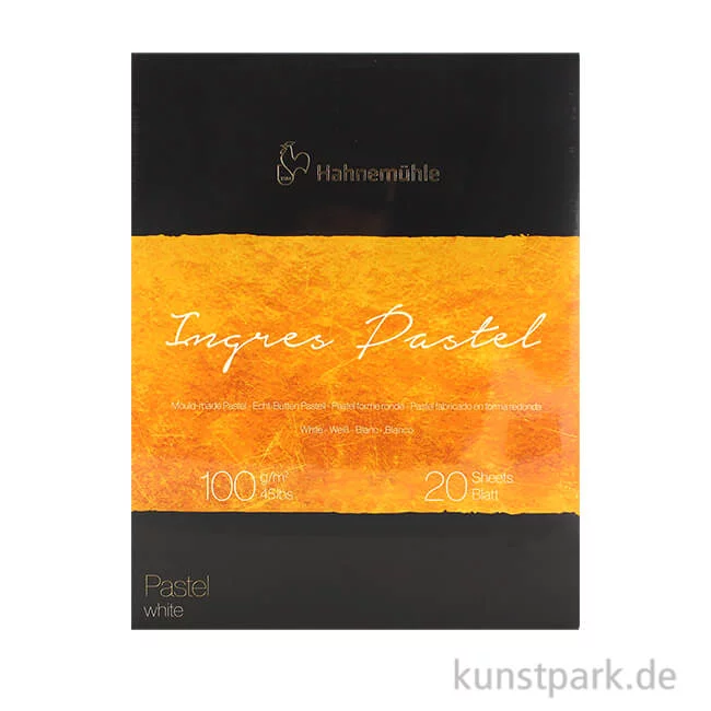 Artikelbild 1 des Artikels “Hahnemühle The Collection Ingres Pastel Weiß 20 Blatt 100g 30 x 40 cm“