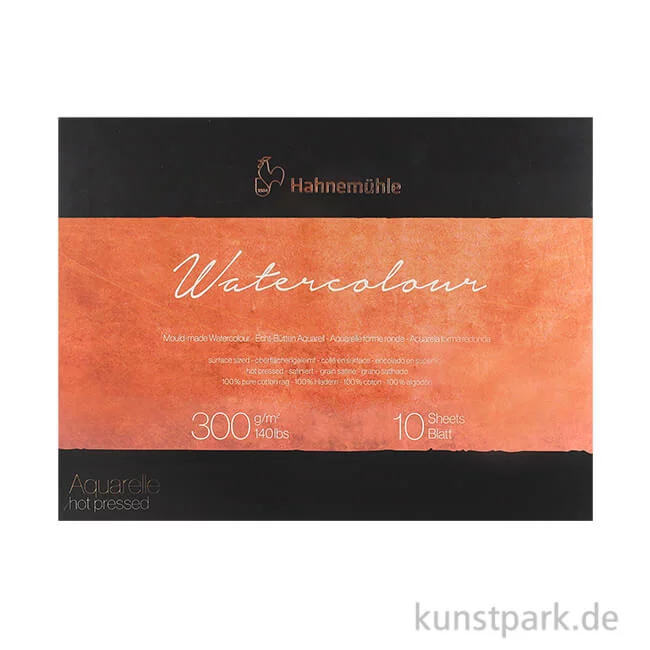 Artikelbild 1 des Artikels “Hahnemühle The Collection Watercolour satiniert 10 Blatt 300g 24 x 32 cm“