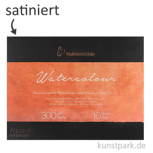 Artikelbild 1 des Artikels “Hahnemühle The Collection Watercolour satiniert 10 Blatt 300g “