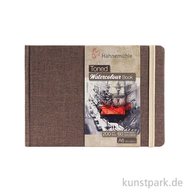Artikelbild 1 des Artikels “Hahnemühle Toned Watercolour Book Beige, 30 Blatt, 200g DIN A6“