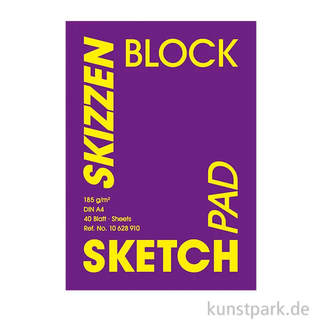 Artikelbild 1 des Artikels “Hahnemühle VELVET Skizzenpapier, 40 Blatt, 185g DIN A2“