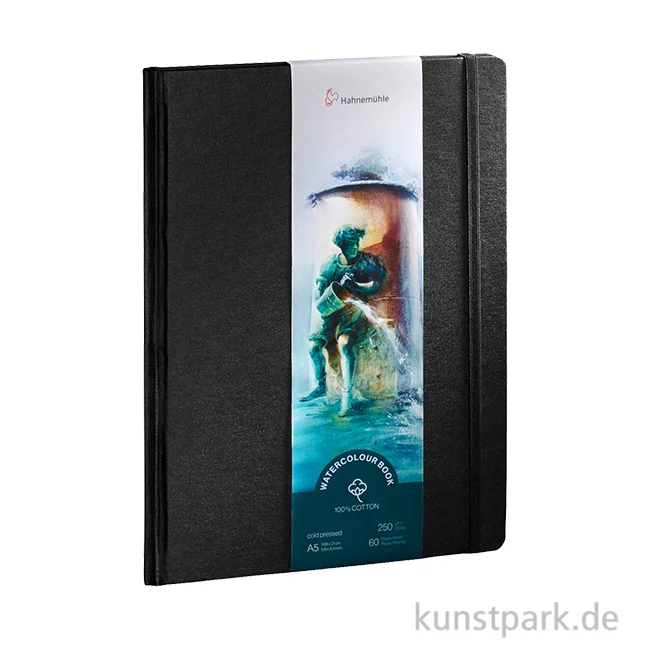 Artikelbild 1 des Artikels “Hahnemühle - Watercolour Book, 100% Cotton, 250 g/qm, matt DIN A5, hoch“