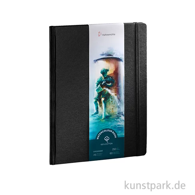 Artikelbild 1 des Artikels “Hahnemühle - Watercolour Book, 100% Cotton, 250 g/qm, matt DIN A6, hoch“