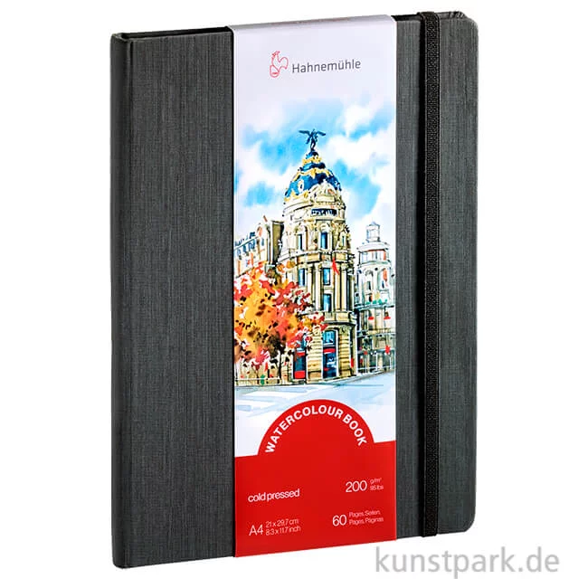 Artikelbild 1 des Artikels “Hahnemühle Watercolour Book, 30 Blatt, 200g DIN A4 (hoch)“
