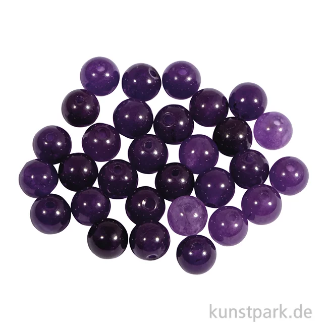 Artikelbild 1 des Artikels “Halbedelsteinperlen Amethyst, ø 6 mm, 30 Stück “