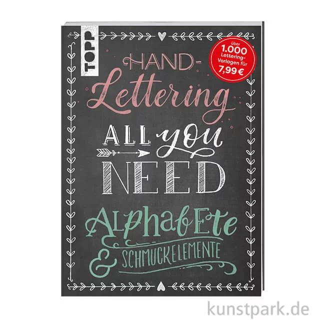 Artikelbild 1 des Artikels “Handlettering All you need, Topp Verlag “