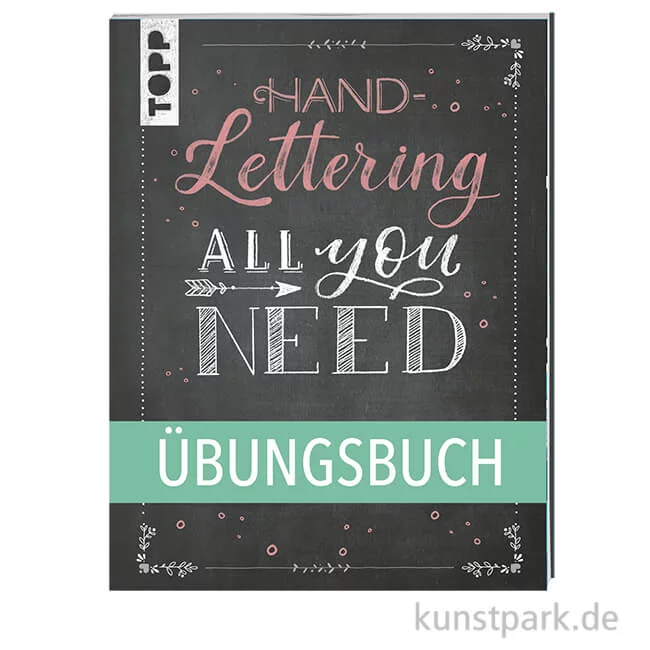 Artikelbild 1 des Artikels “Handlettering All you need - Übungsbuch,  Topp Verlag Verlag “