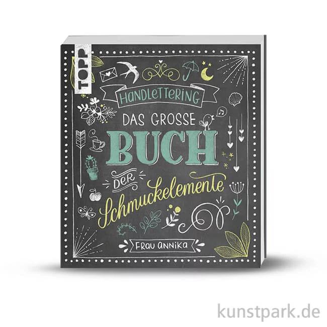 Artikelbild 1 des Artikels “Handlettering Das große Buch der Schmuckelemente, Topp Verlag “