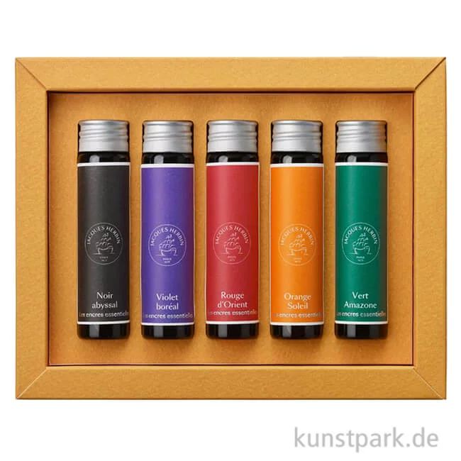 Artikelbild 1 des Artikels “HERBIN Schreibtinten Set - Essentiell Solaris, 5 x 15 ml “