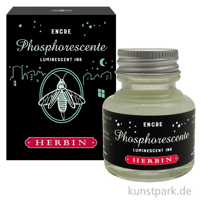 Artikelbild 1 des Artikels “HERBIN Tinte Phosphoreszierend, Nachtleuchtend, 30 ml “