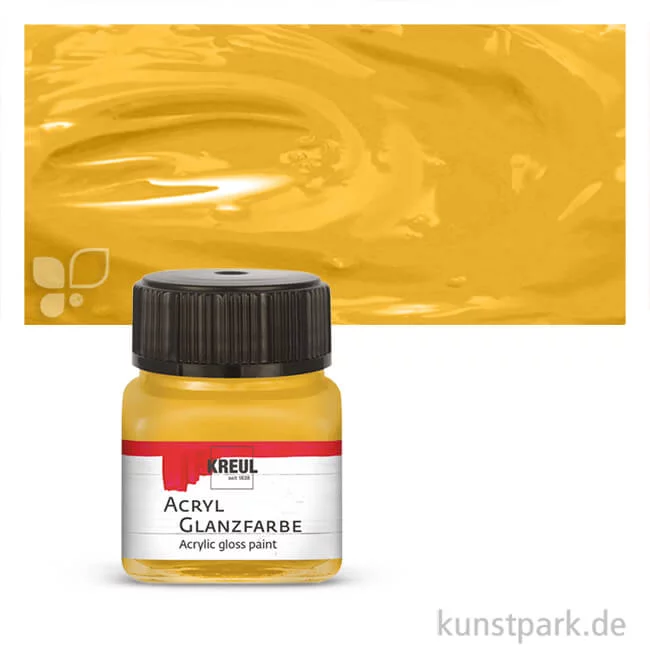 Artikelbild 1 des Artikels “KREUL Acryl Glanzfarbe 20 ml | Gold“