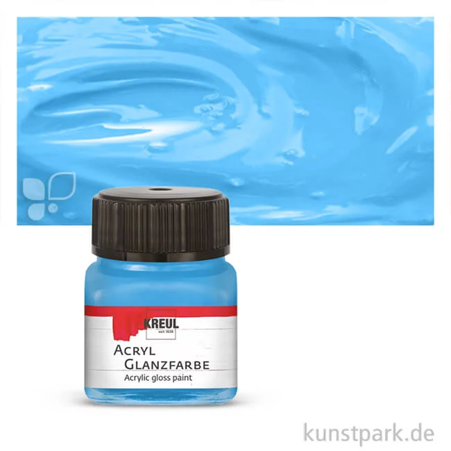 Artikelbild 1 des Artikels “KREUL Acryl Glanzfarbe 20 ml | Himmelblau“