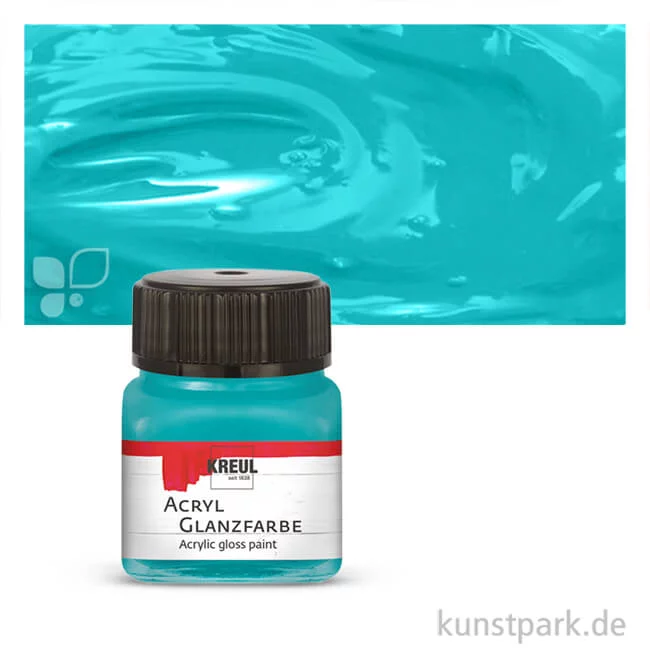 Artikelbild 1 des Artikels “KREUL Acryl Glanzfarbe 20 ml | Türkis“