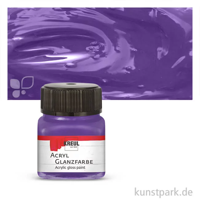 Artikelbild 1 des Artikels “KREUL Acryl Glanzfarbe 20 ml | Violett“