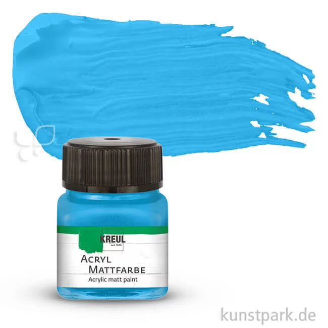 Artikelbild 1 des Artikels “KREUL Acryl Mattfarbe 20 ml | Himmelblau“