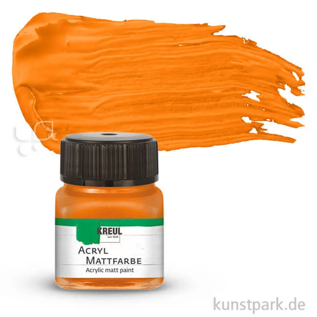Artikelbild 1 des Artikels “KREUL Acryl Mattfarbe 20 ml | Orange“