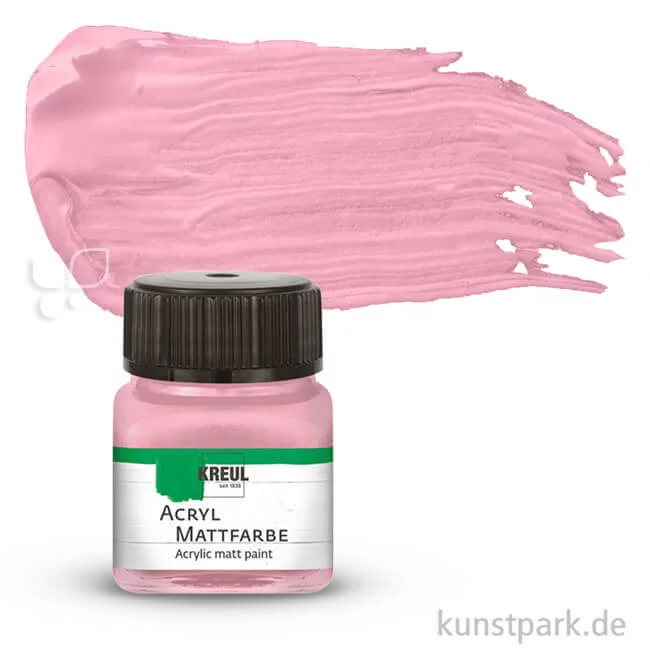 Artikelbild 1 des Artikels “KREUL Acryl Mattfarbe 20 ml | Pastellrosa“