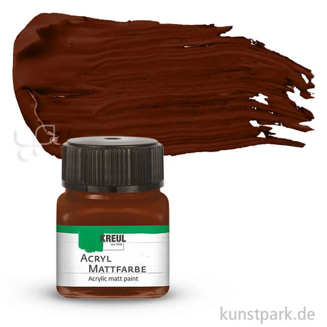 Artikelbild 1 des Artikels “KREUL Acryl Mattfarbe 20 ml | Schokobraun“