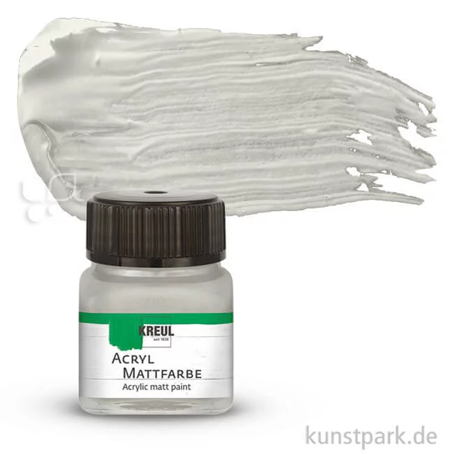 Artikelbild 1 des Artikels “KREUL Acryl Mattfarbe 20 ml | Silber“