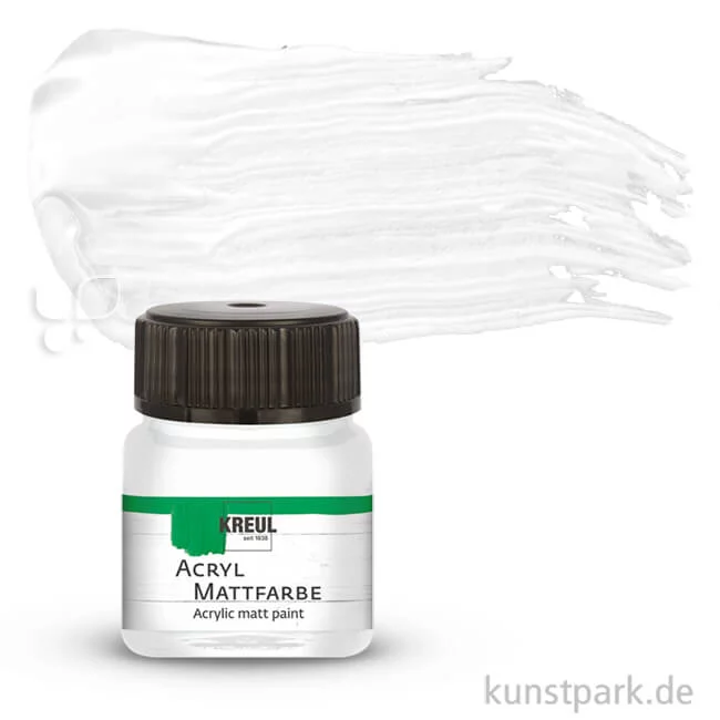 Artikelbild 1 des Artikels “KREUL Acryl Mattfarbe 20 ml | Weiss“