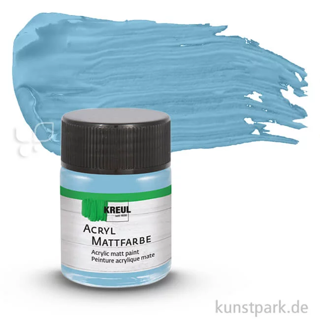 Artikelbild 1 des Artikels “KREUL Acryl Mattfarbe 50 ml | Bayrischblau“