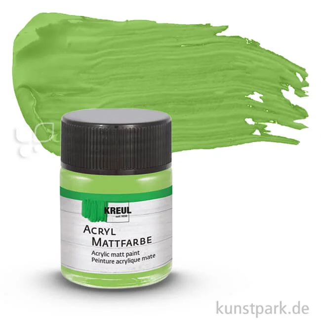 Artikelbild 1 des Artikels “KREUL Acryl Mattfarbe 50 ml | Maigrün“