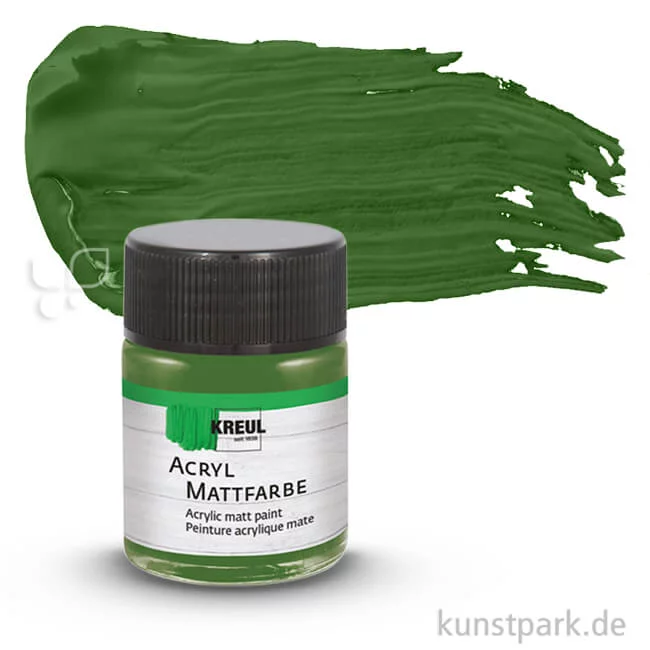 Artikelbild 1 des Artikels “KREUL Acryl Mattfarbe 50 ml | Olivgrün“