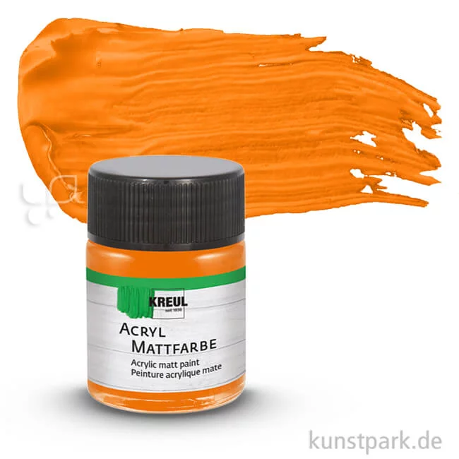 Artikelbild 1 des Artikels “KREUL Acryl Mattfarbe 50 ml | Orange“