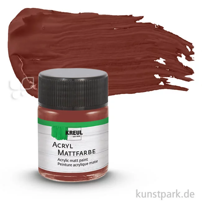 Artikelbild 1 des Artikels “KREUL Acryl Mattfarbe 50 ml | Rehbraun“