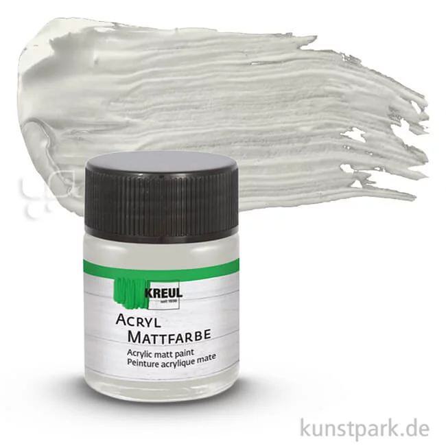 Artikelbild 1 des Artikels “KREUL Acryl Mattfarbe 50 ml | Silber“