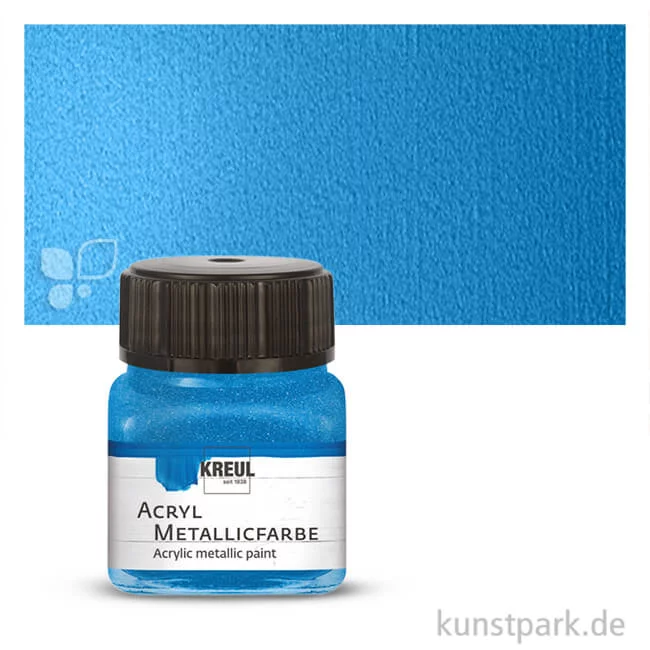 Artikelbild 1 des Artikels “KREUL Acryl Metallicfarbe 20 ml | Blau“