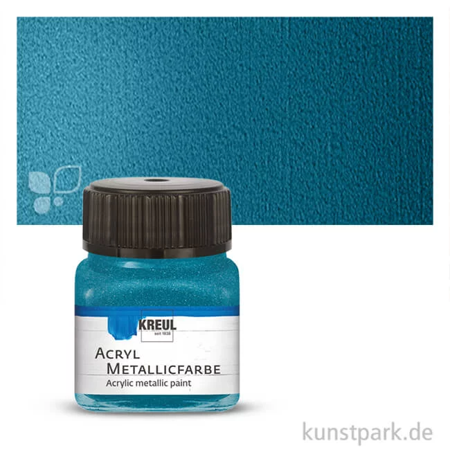 Artikelbild 1 des Artikels “KREUL Acryl Metallicfarbe 20 ml | Petrol“