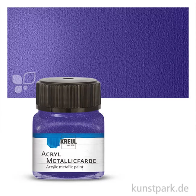 Artikelbild 1 des Artikels “KREUL Acryl Metallicfarbe 20 ml | Violett“